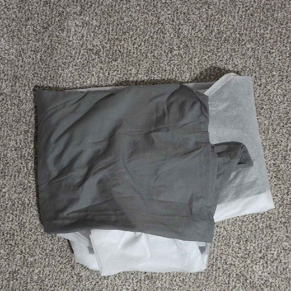 Gray Queen Size Bedskirt